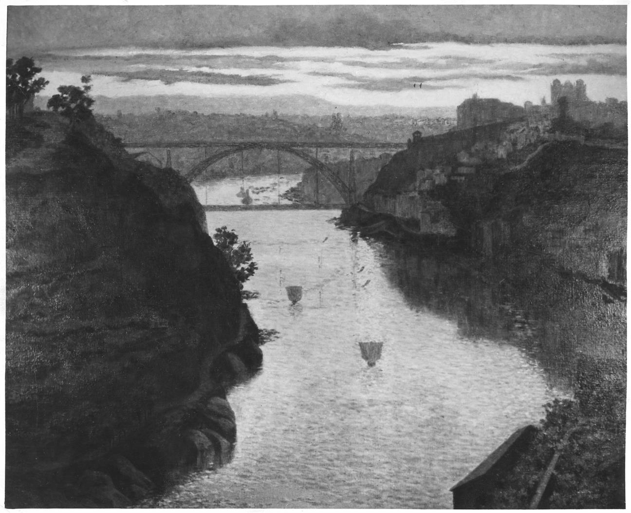 Como alguns artistas viram o Porto : rio Douro
