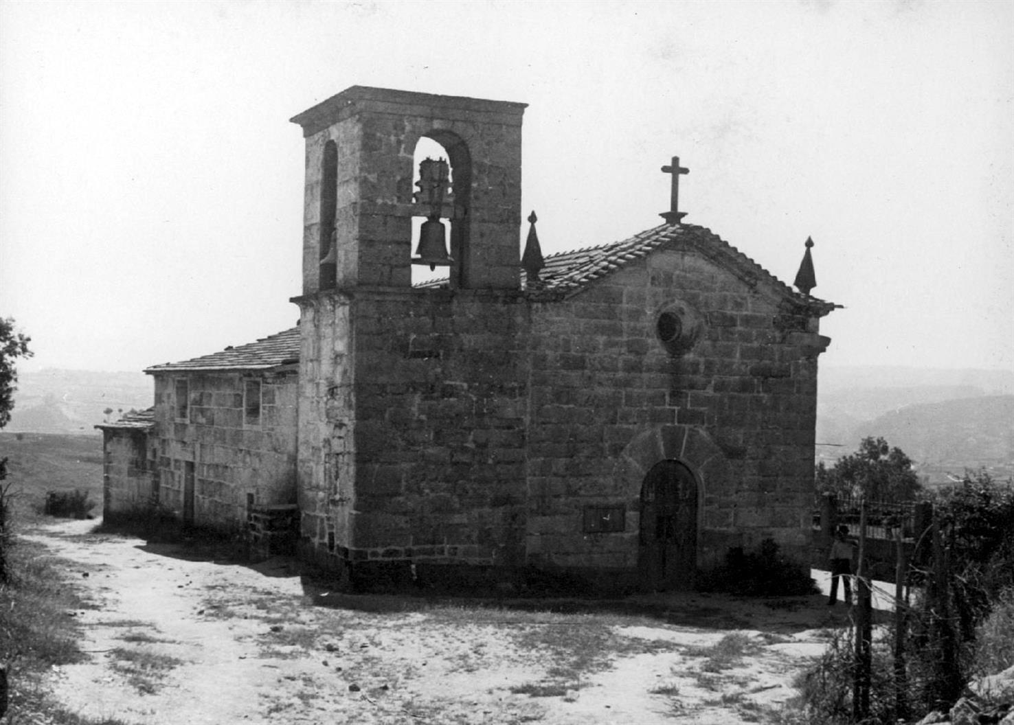 Vila Marim : concelho de Vila Real : fachada principal da igreja matriz
