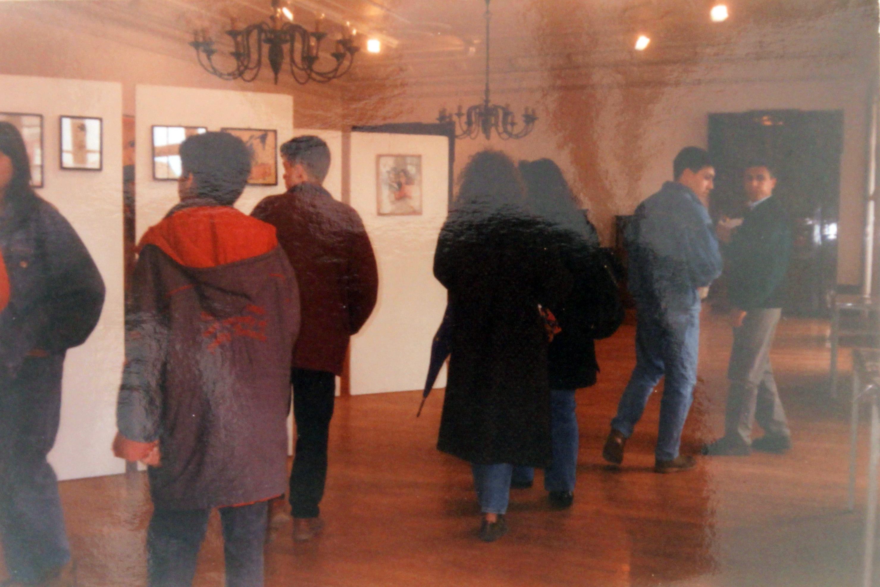 1ª Exposição "Documental" póstuma : "Uma Obra - Cruz Caldas" : inauguração