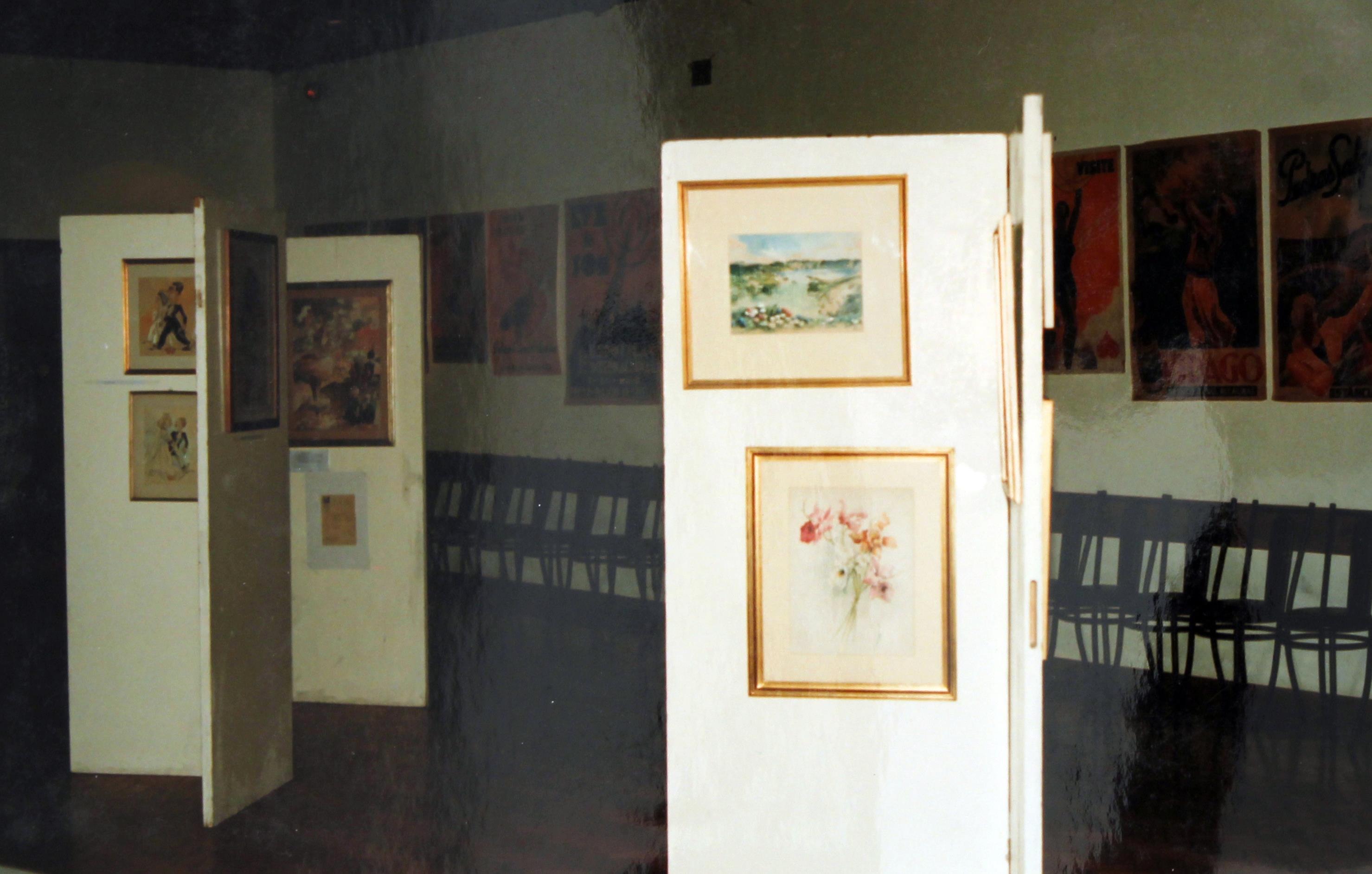 2º Exposição "Documental" póstuma :«Uma obra : Cruz Caldas» : vários aspetos gerais e pormenorizados da exposição