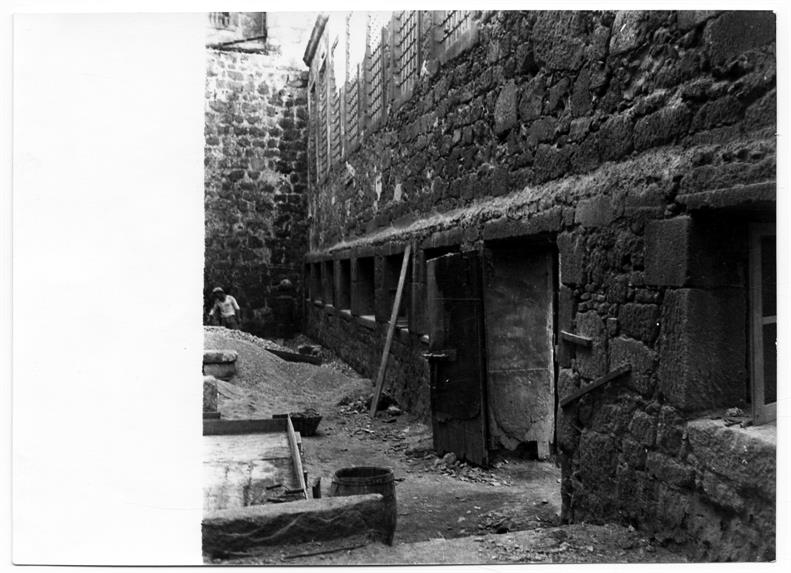 Obras de Restauro da Casa do Infante : 1958 - 1976 : viela : traseiras