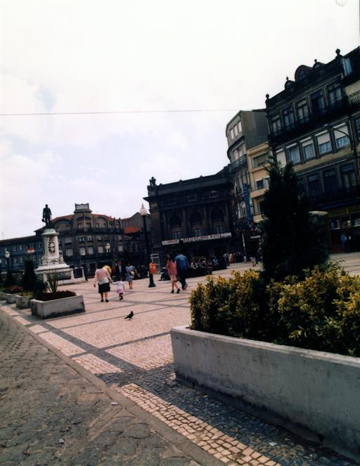 Praça da Batalha nos anos 80