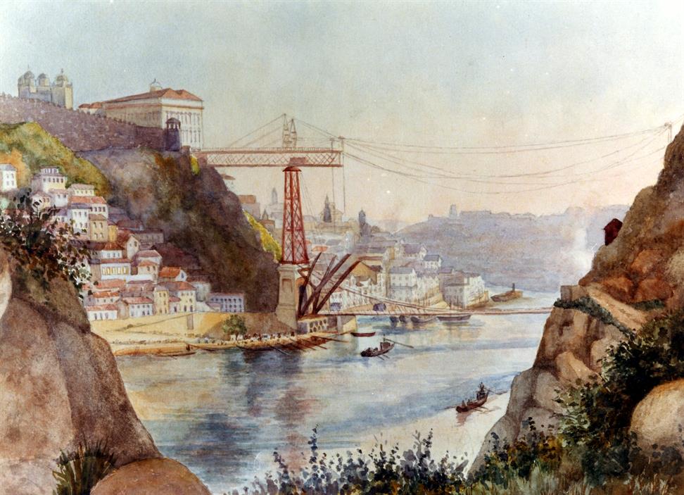 Exposição os Ingleses e o Porto : construção da Ponte Luís I