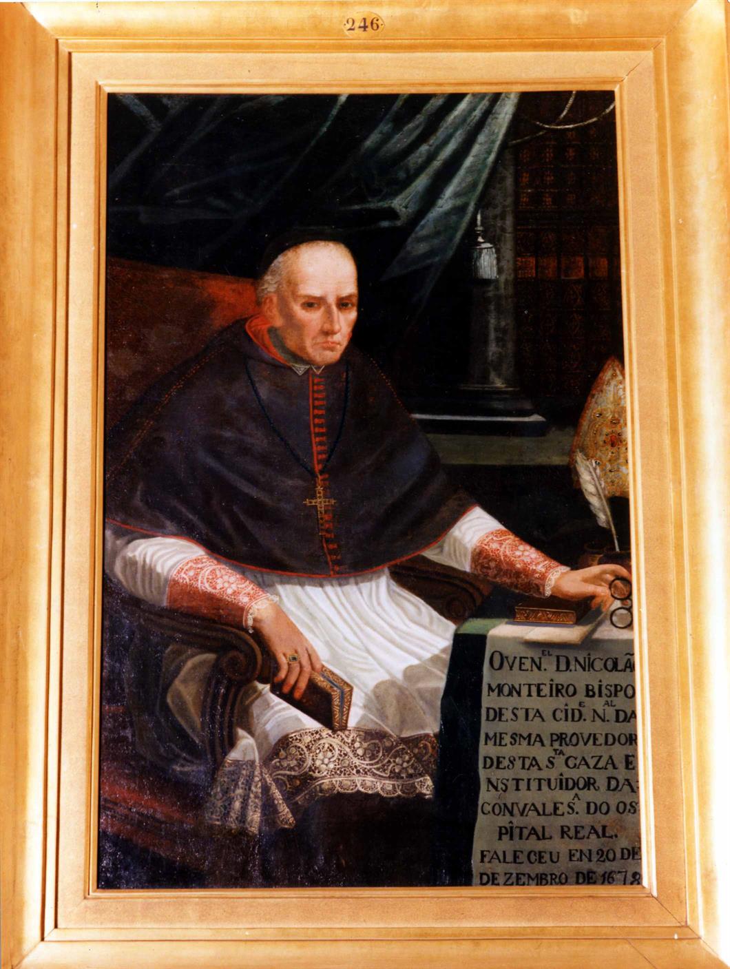 Nicolau Nasoni : um artista italiano no Porto : Bispo D. Nicolau de Almeida