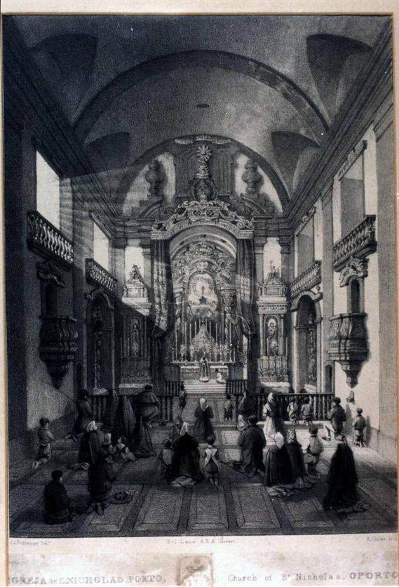 Nicolau Nasoni : um artista italiano no Porto : igreja de São Nicolau : Porto = church of Saint Nicholas : Oporto