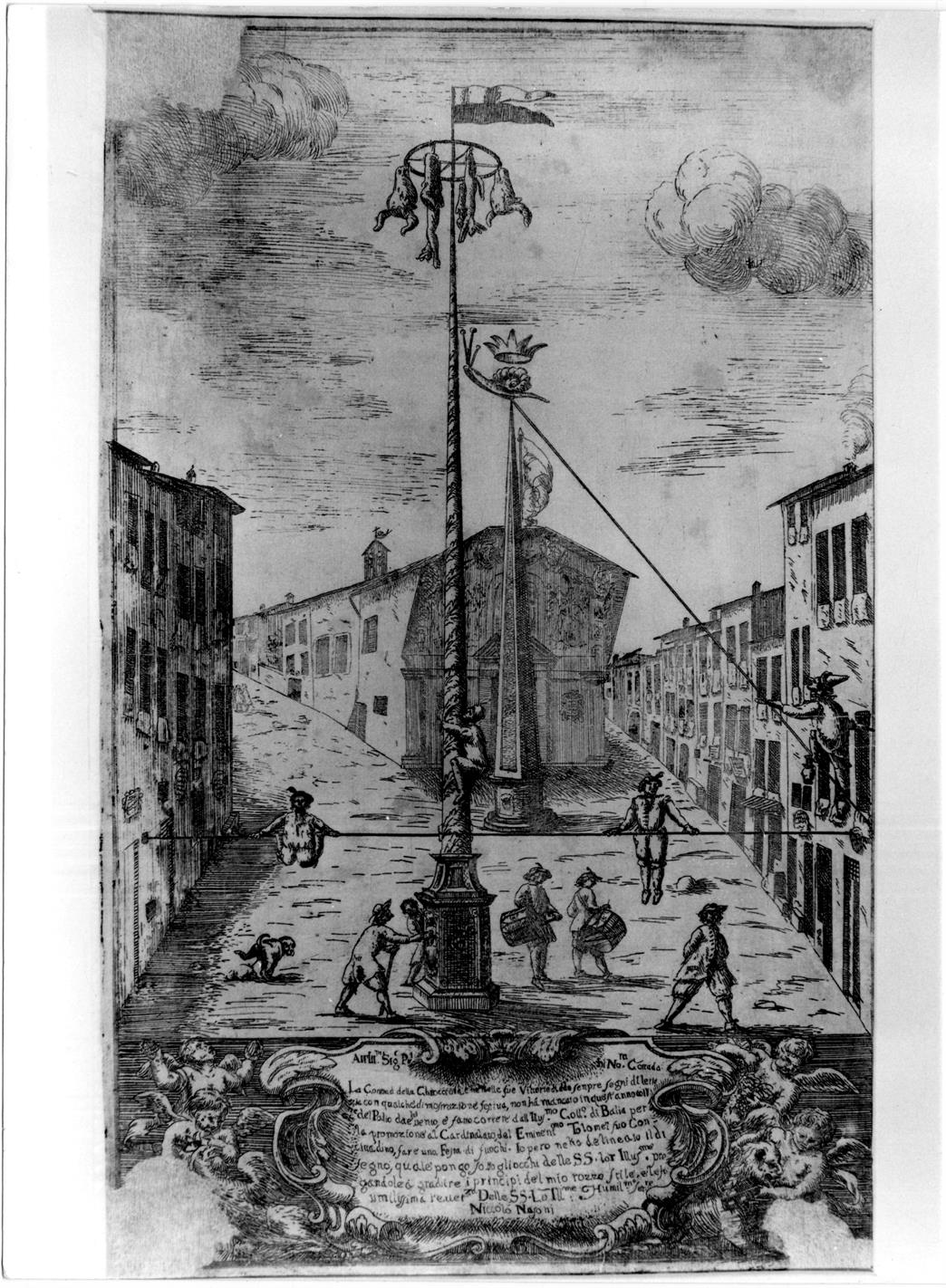 Nicolau Nasoni : um artista italiano no Porto : festejos da Contrada da Chicciola pela elevação ao cardinalato de Giovanni Battista Tolomei