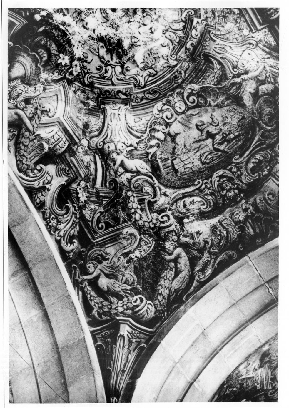 Nicolau Nasoni : um artista italiano no Porto : teto da Catedral de Lamego : pormenor