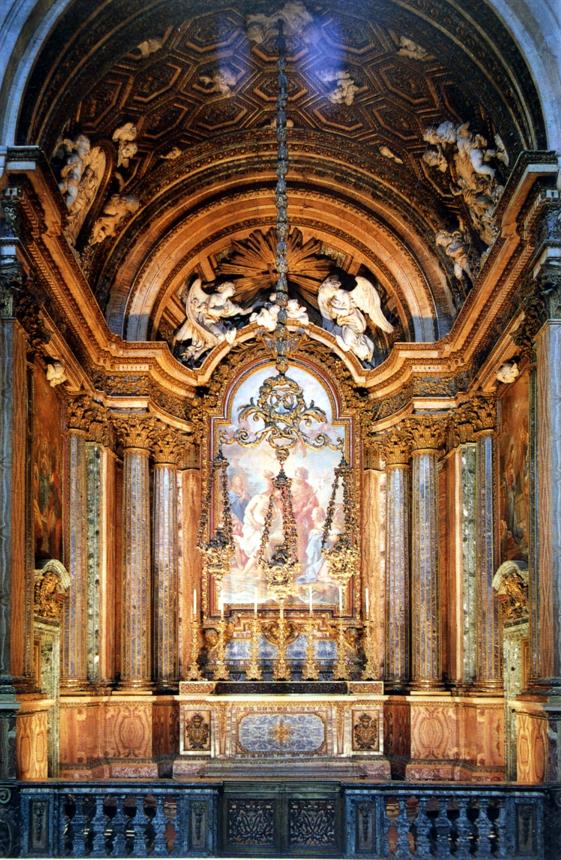Nicolau Nasoni : um artista italiano no Porto : capela de São João Baptista na capela de S. Roque