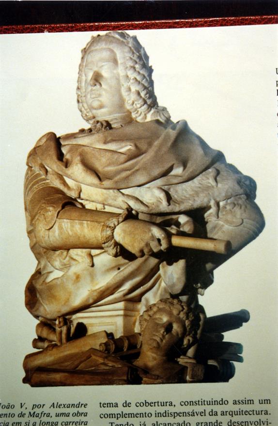 Nicolau Nasoni : um artista italiano no Porto : busto de D. João V