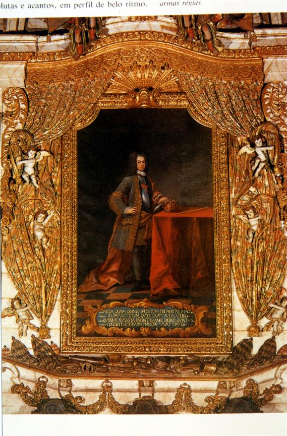 Nicolau Nasoni : um artista italiano no Porto : Rei D. João V