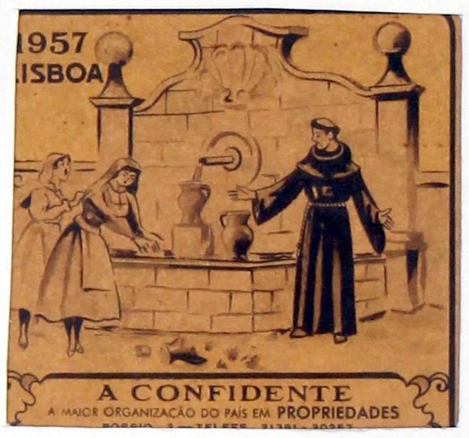 A Confidente : a maior organização do país em propriedades : calendário para 1957