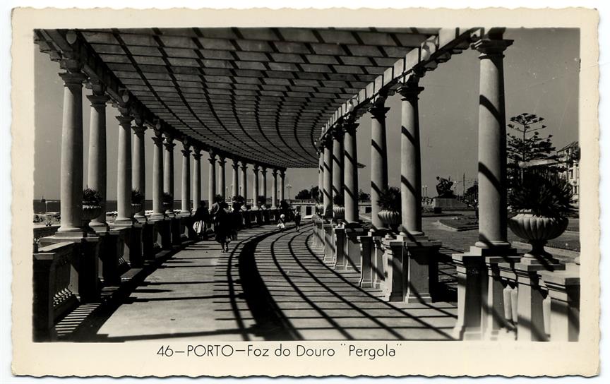 Porto : Foz do Douro : pérgula