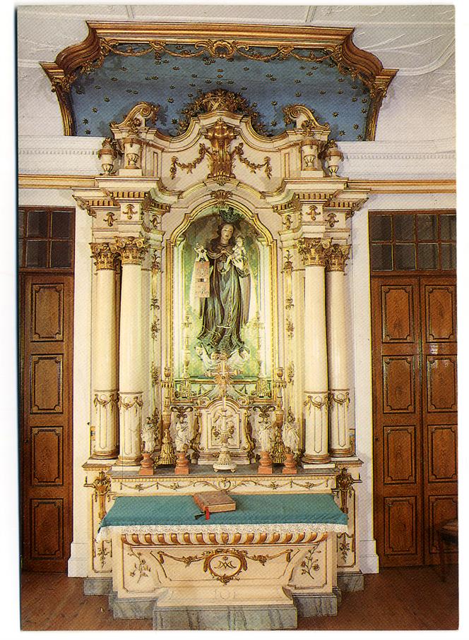 [Ordem Terceira do Carmo] : altar de Nossa Senhora do Carmo da antiga sala de sessões