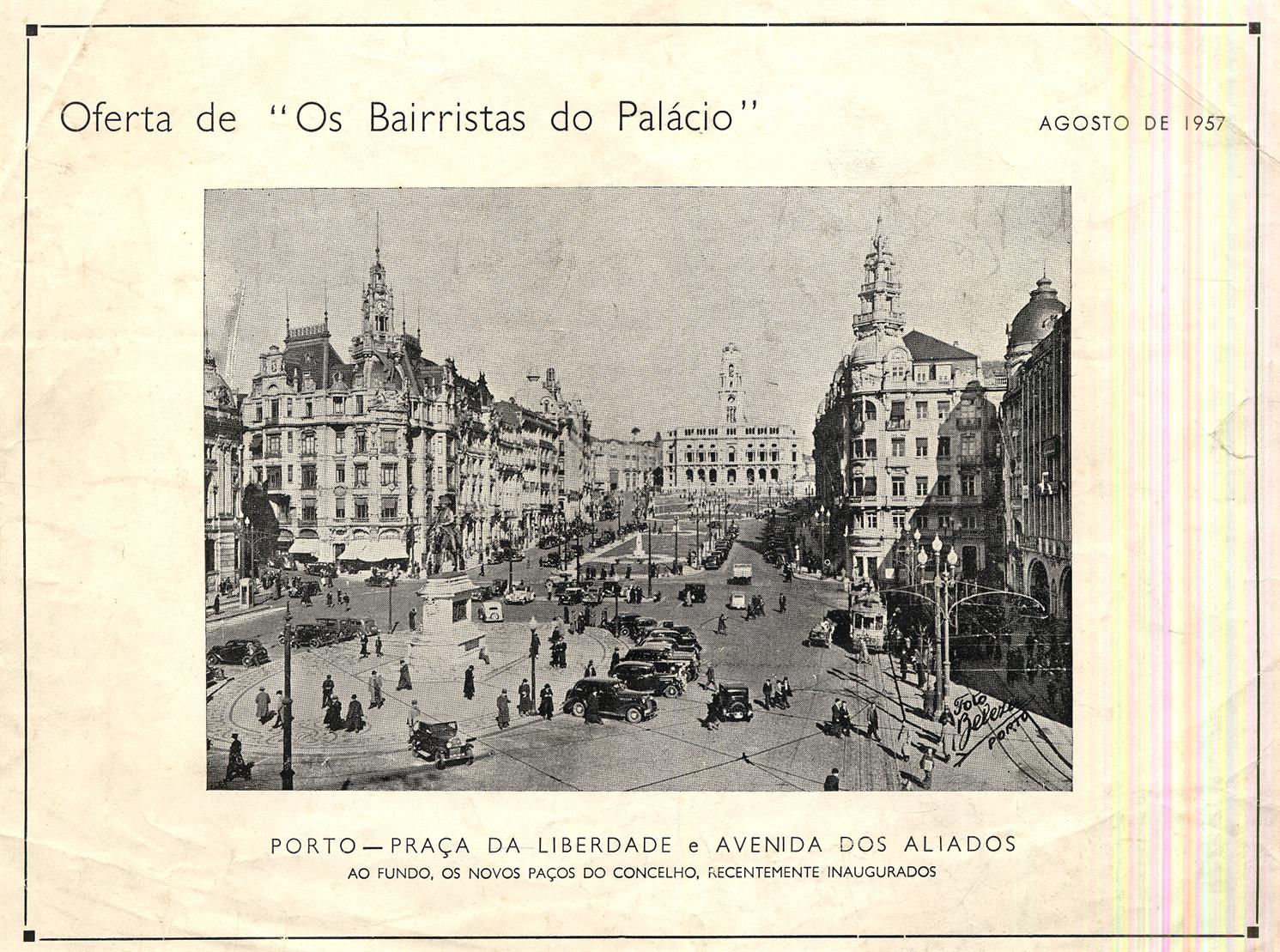 Porto : Praça da Liberdade e Avenida dos Aliados