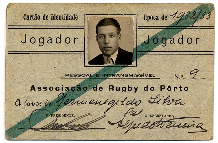 Associação de Rugby do Porto : cartão de identidade