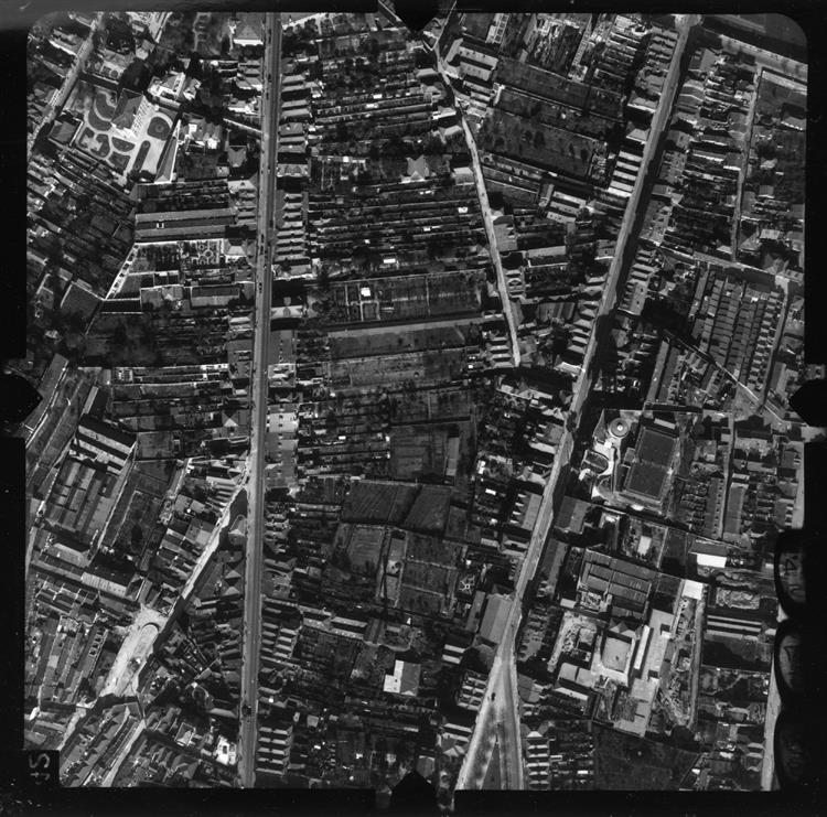 [Fotografia aérea da cidade do Porto : 1939-1940 : fiada 21, n.º 477]