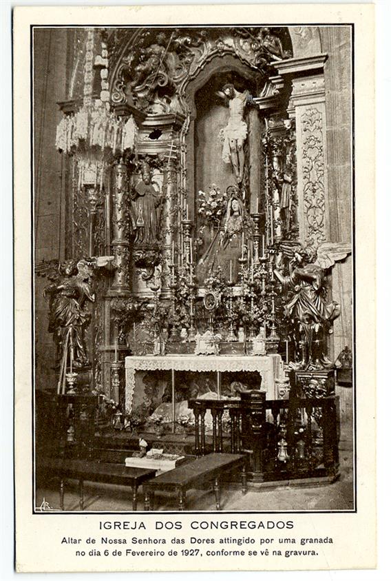 Igreja dos Congregados : altar de Nossa Senhora das Dores ...