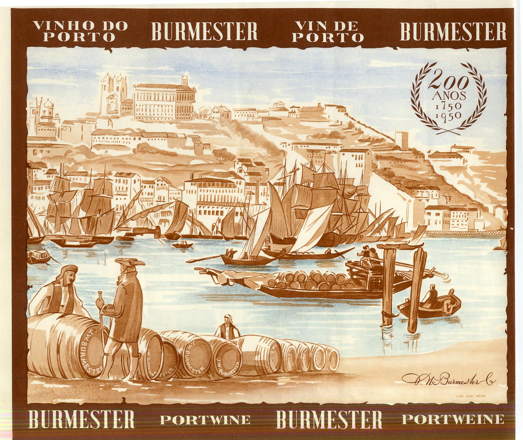 Vinho do Porto Burmester : 200 anos : 17501950