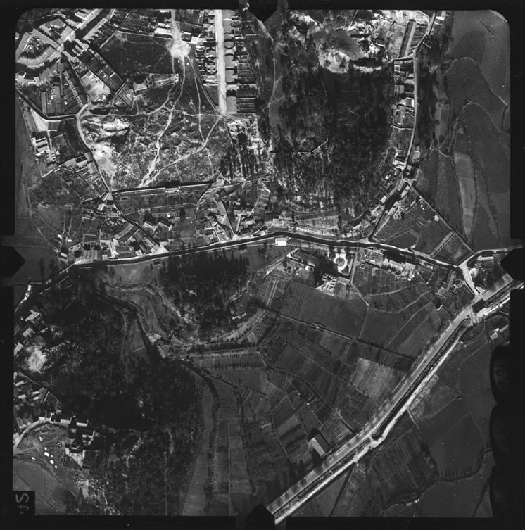[Fotografia aérea da cidade do Porto : 1939-1940 : fiada 26, n.º 628]