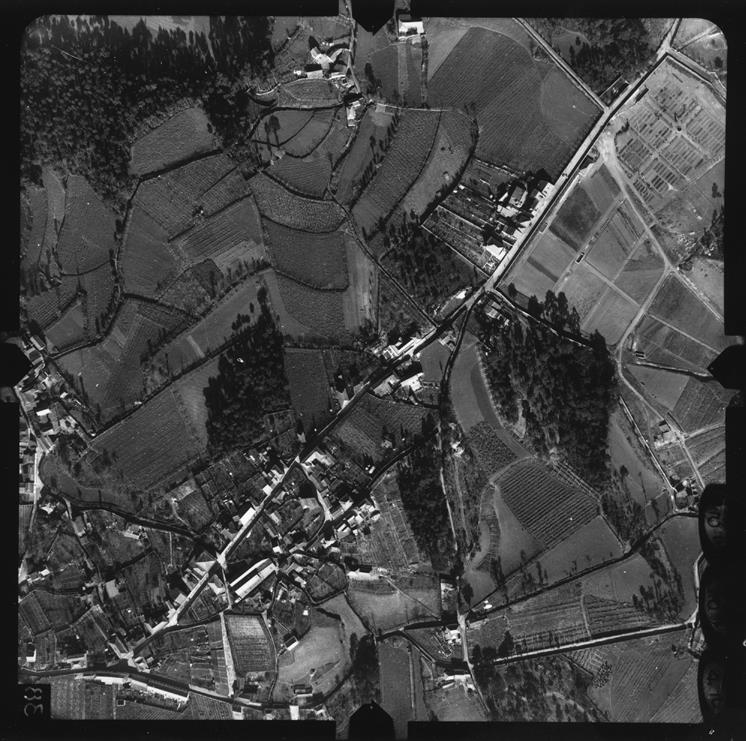 [Fotografia aérea da cidade do Porto : 1939-1940 : fiada 30, n.º 564]