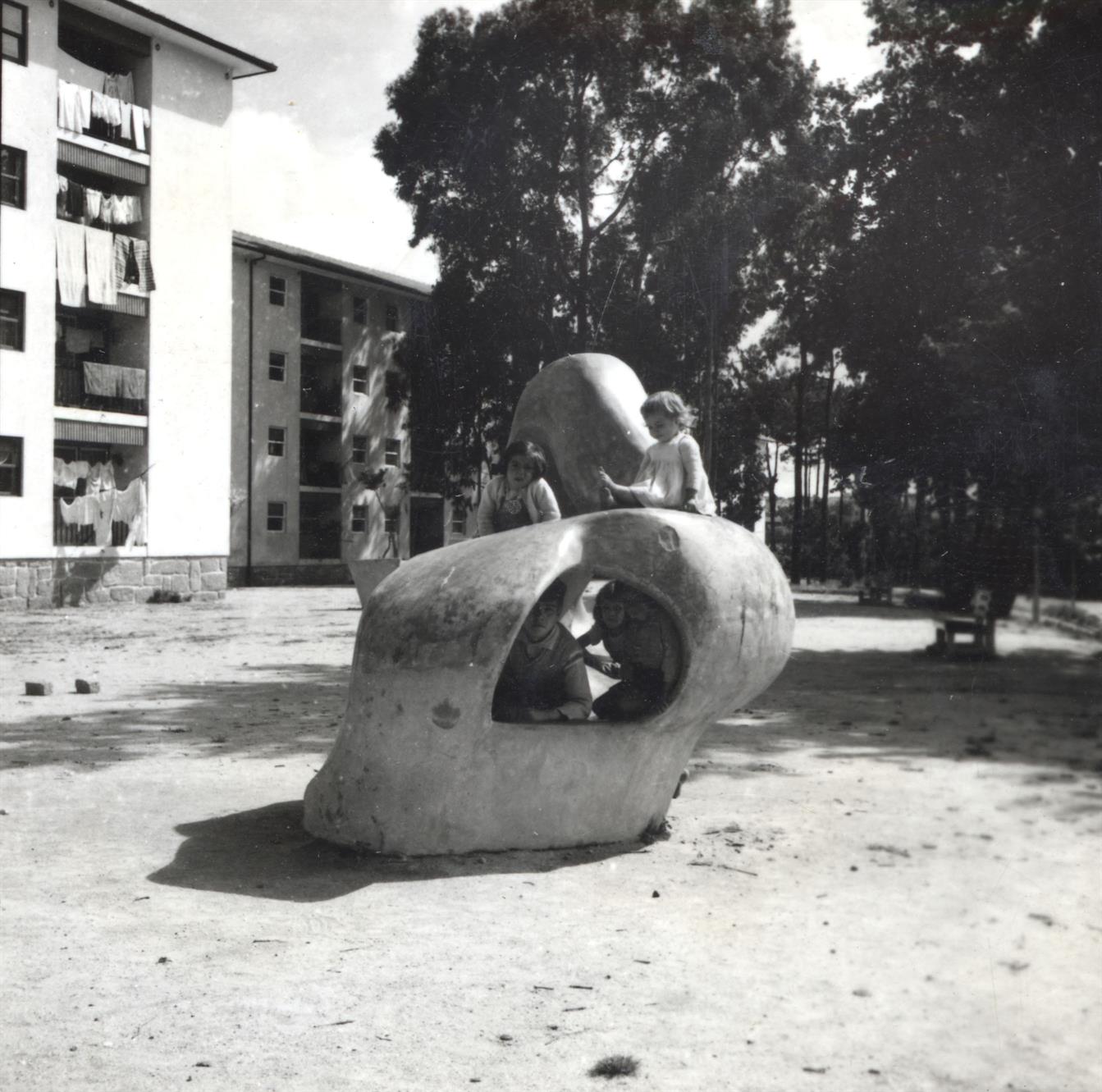 Bairro da Pasteleira : Parque Infantil : 1961