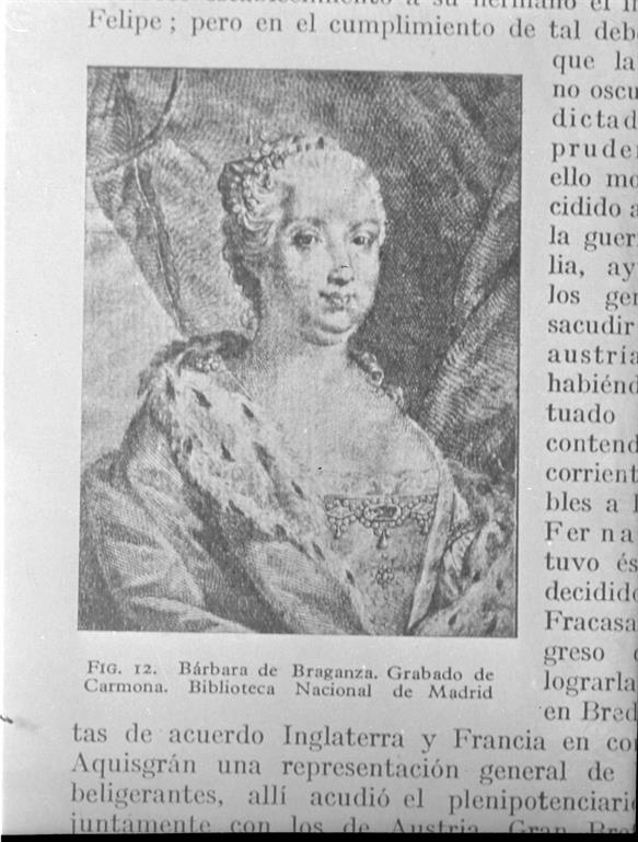 Historia de España : Barbara de Braganza