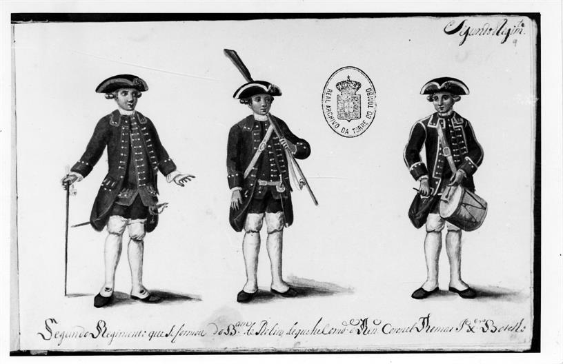 Exposição Histórico-Militar : Fuzileiros do 2º. Regimento de infantaria do Minho : 1762