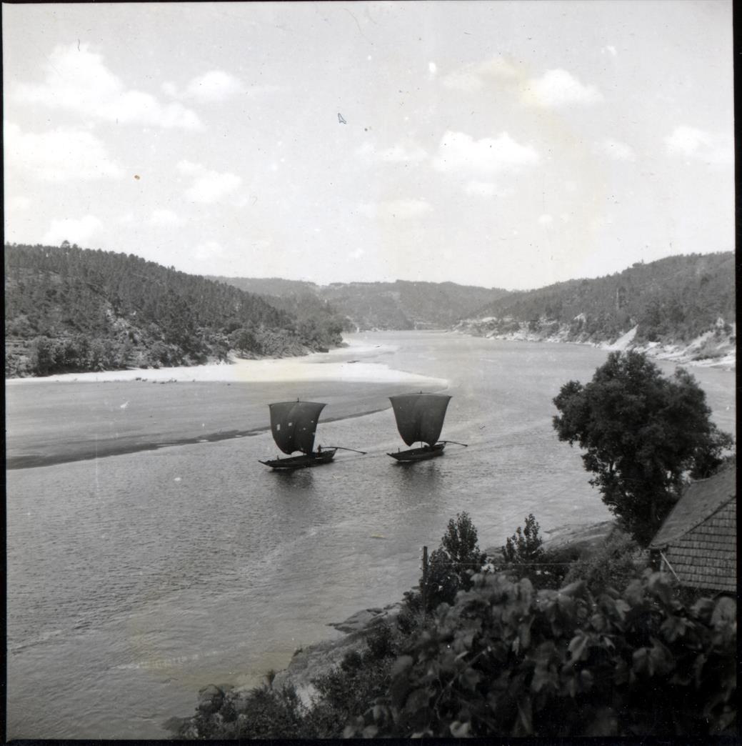 Margens do Rio Douro : barcos rabelo