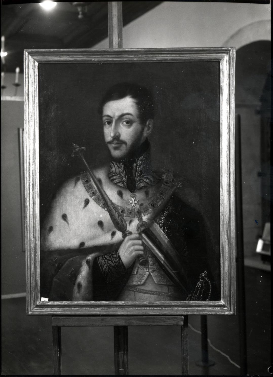 Exposição evocativa de el-rei D. Miguel I : retrato de Dom Miguel I