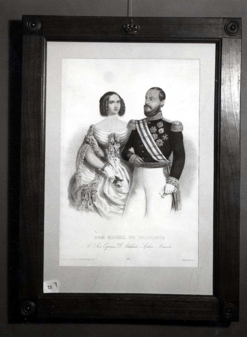 Exposição evocativa de el-rei D. Miguel I : retratos de D. Miguel e D. Adelaide