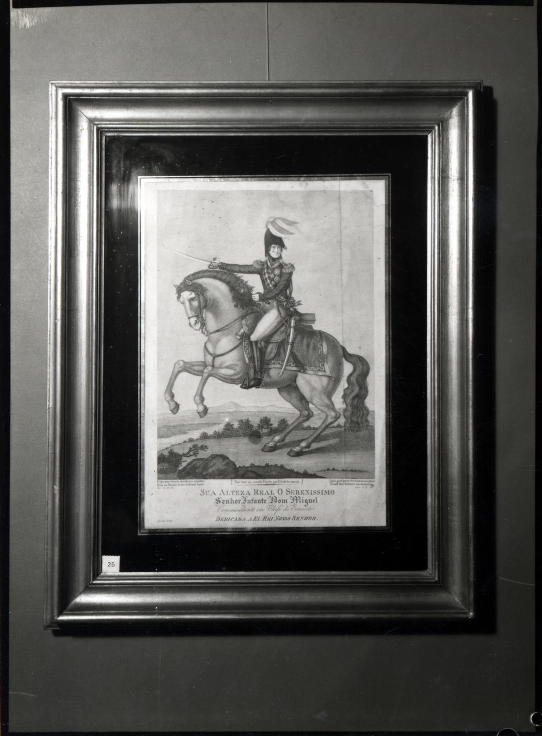 Exposição evocativa de el-rei D. Miguel I : infante D. Miguel a cavalo