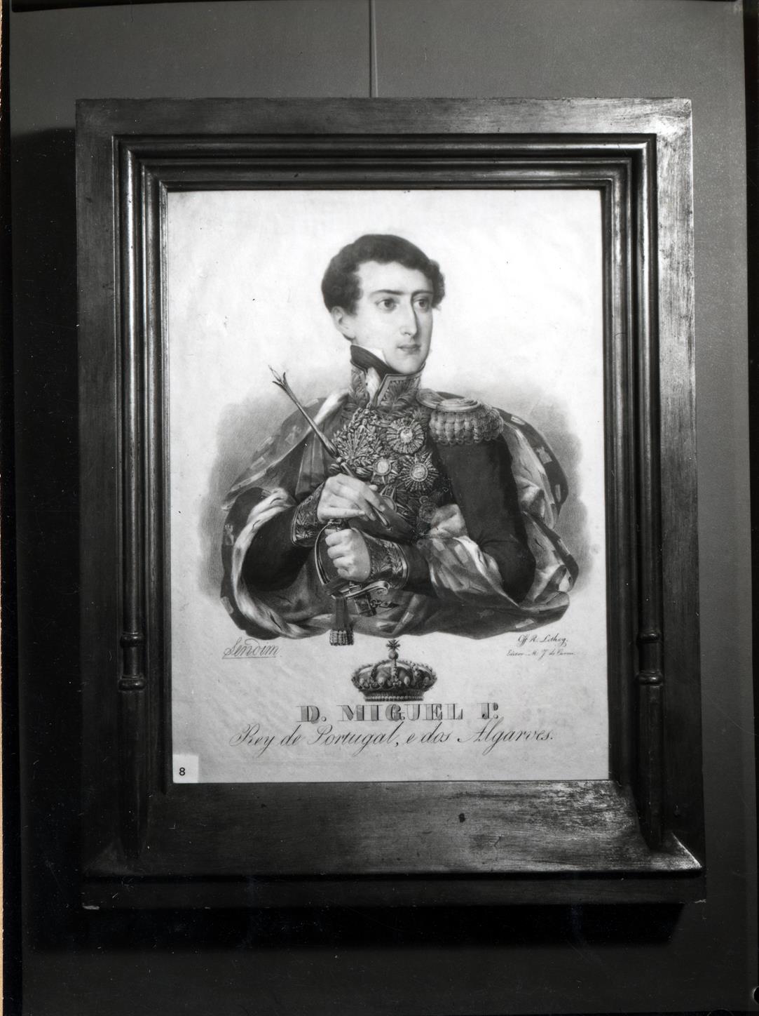 Exposição evocativa de el-rei D. Miguel I : D. Miguel 1.º : Rey de Portugal e dos Algarves