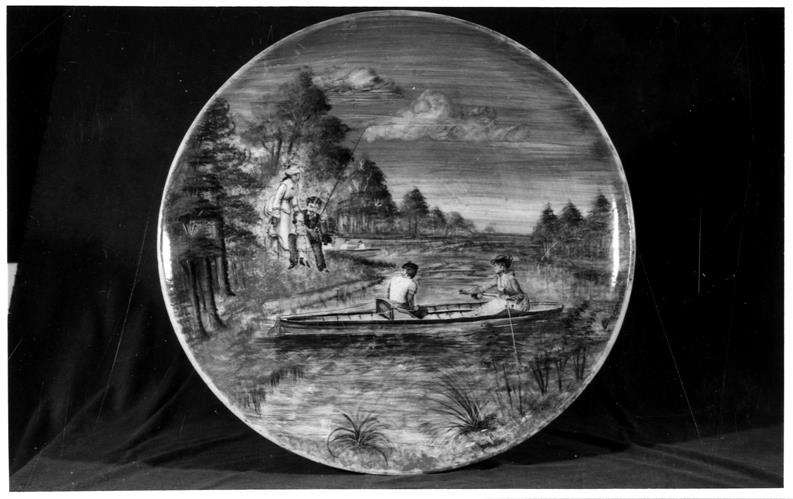 Exposição de cerâmica portuense : séculos XVIII e XIX : prato decorativo