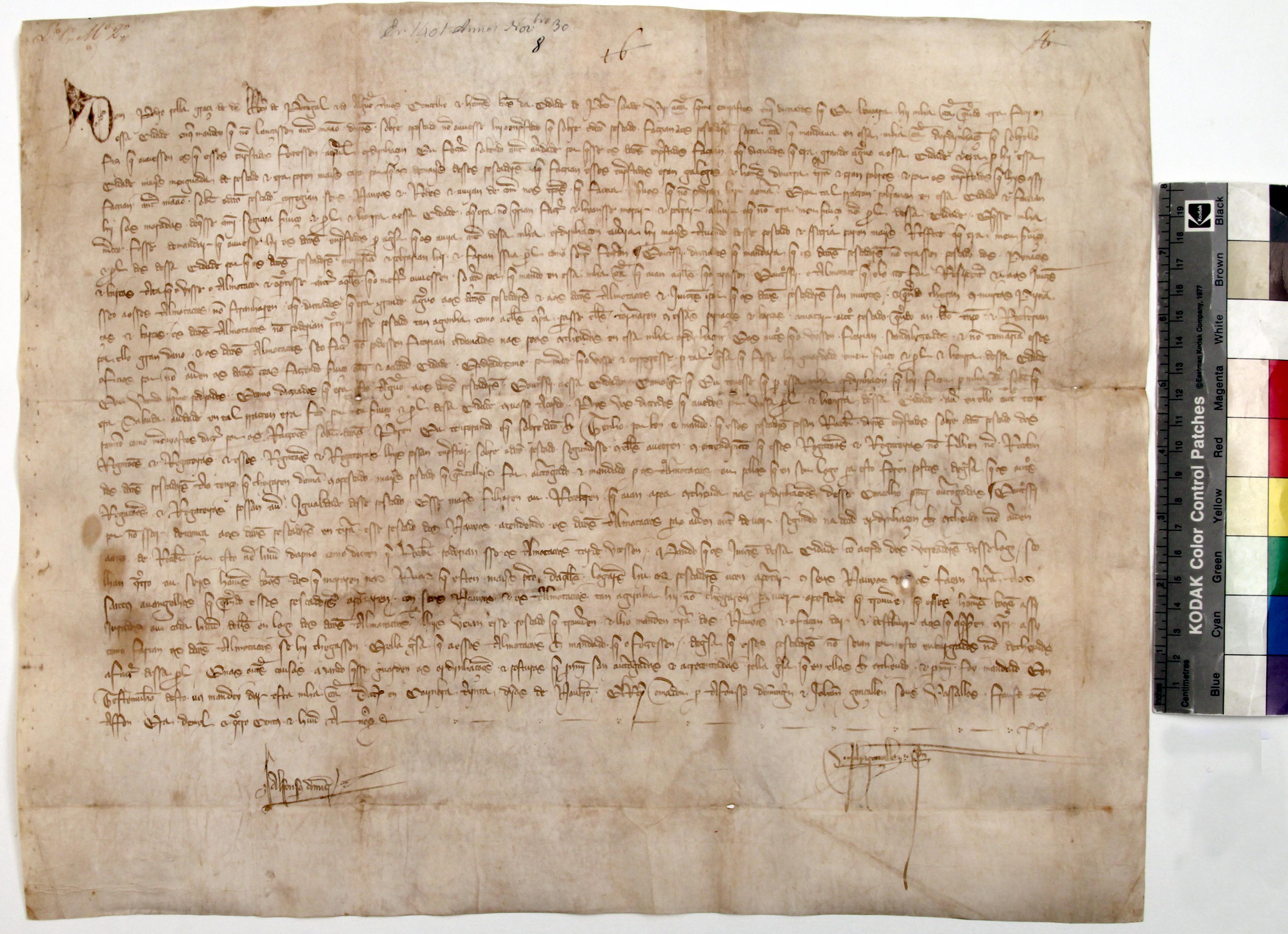 [Carta de D. Pedro I concedendo permissão ao concelho do Porto para que os pescadores recebam dos regatões dinheiro sob certas condições]