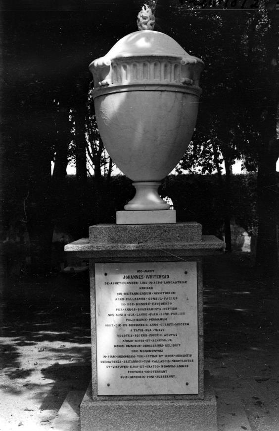 Memorial a Johannes Whitehead