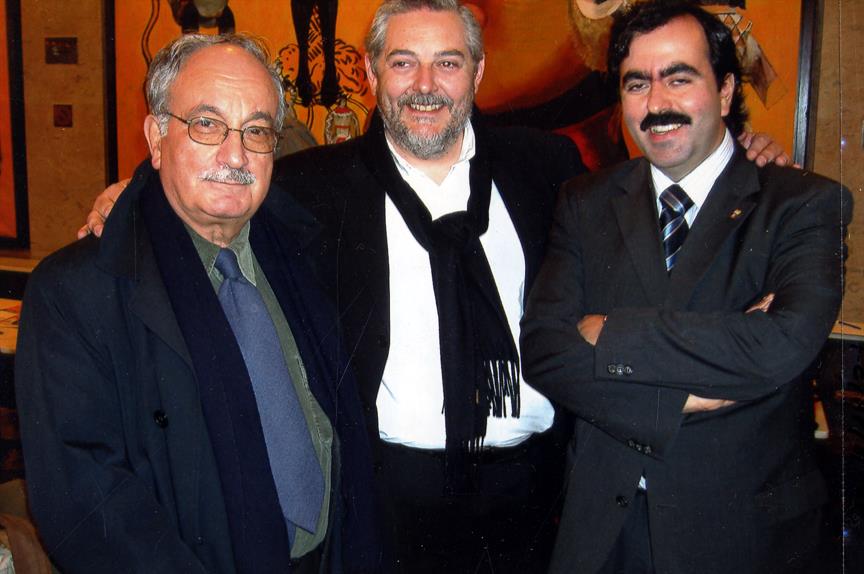 Café Guarany : Hélder Pacheco, Chefe Hélio Lourerio e Mário Dorminsky