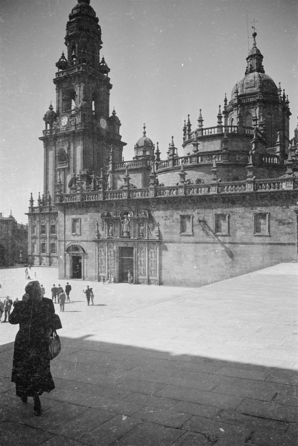 [Santiago de Compostela : Espanha : fachada nascente da catedral]