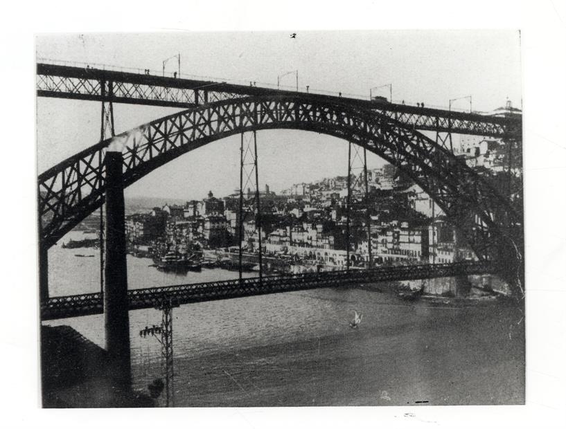 Ponte Luís I e vista da cidade do Porto