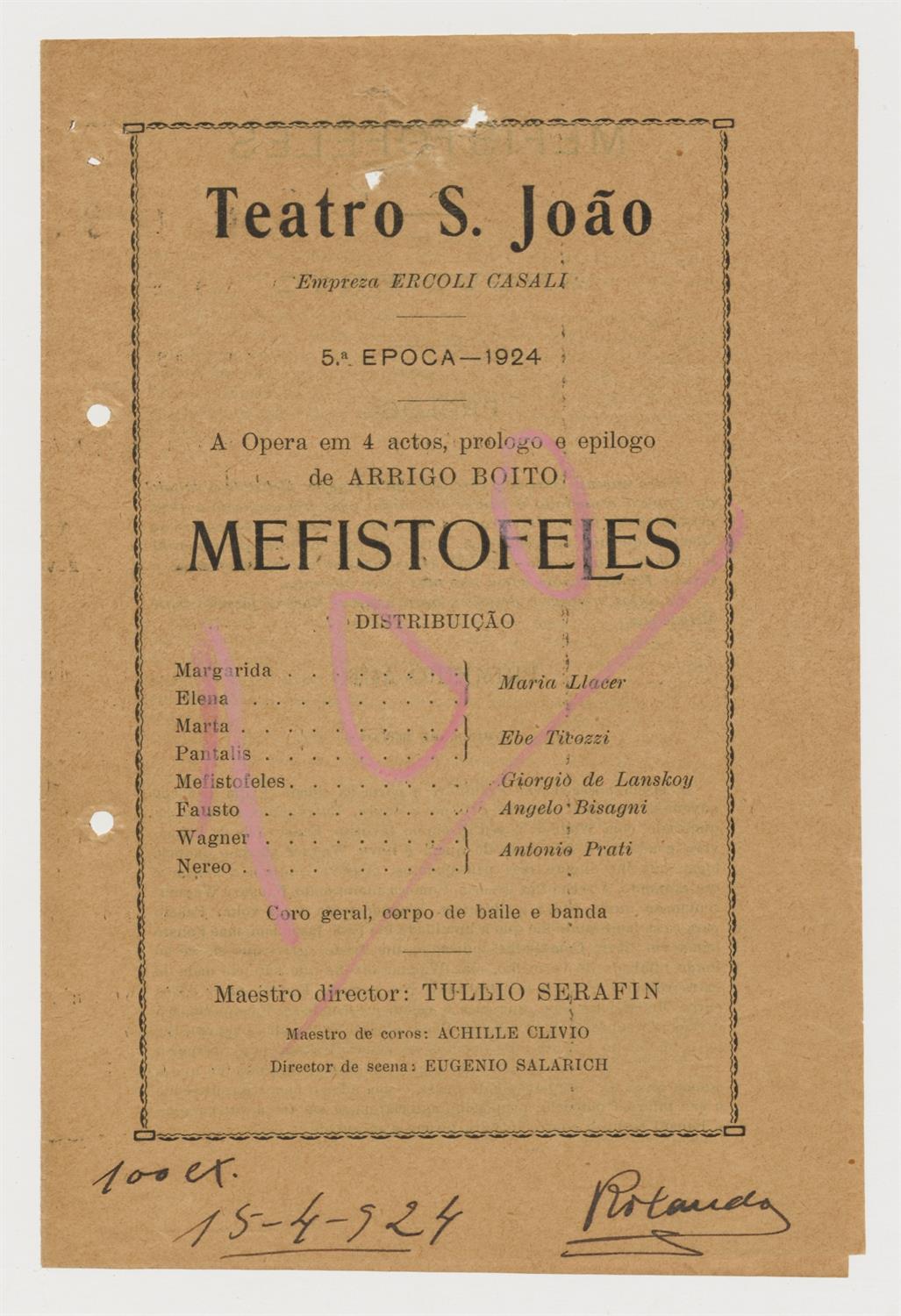 Teatro São João: Mefistófeles