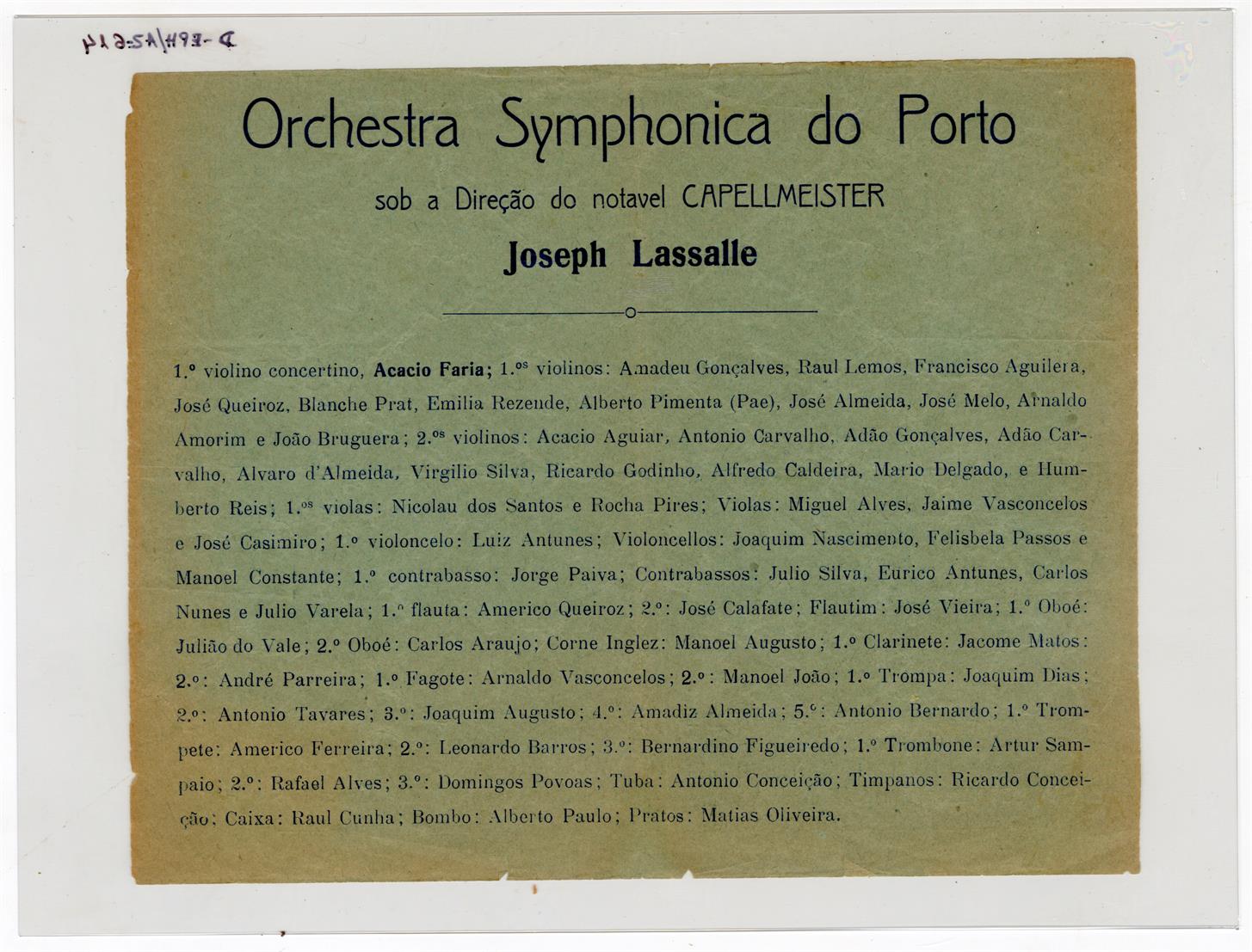Grande concerto pela Orquestra Sinfónica do Porto