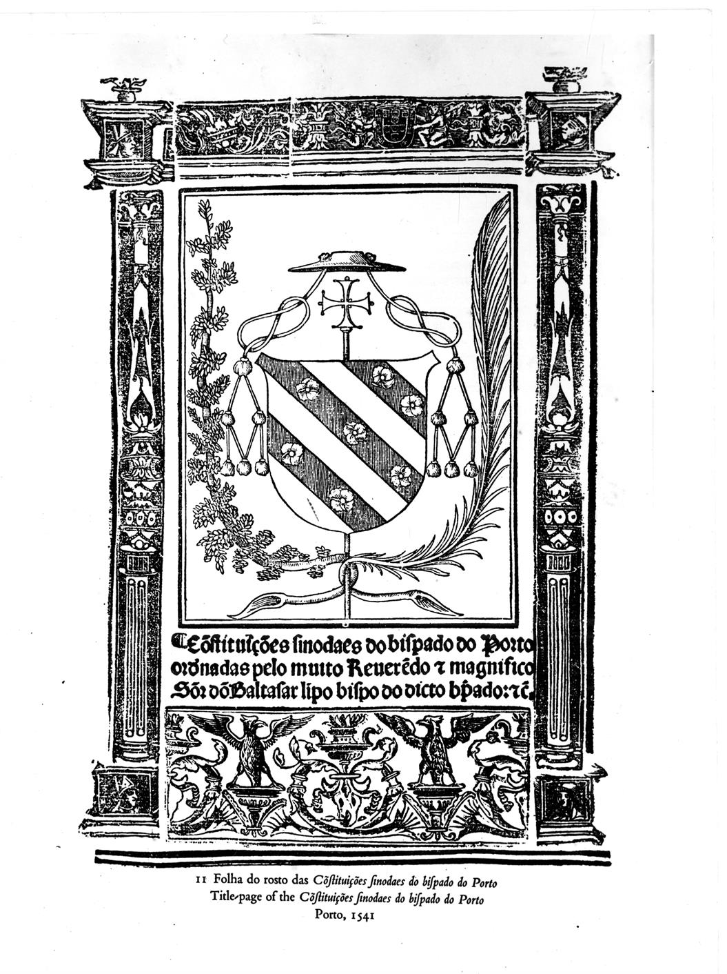 O Porto e a Europa do renascimento : constituições sinodais do bispado do Porto, 1541