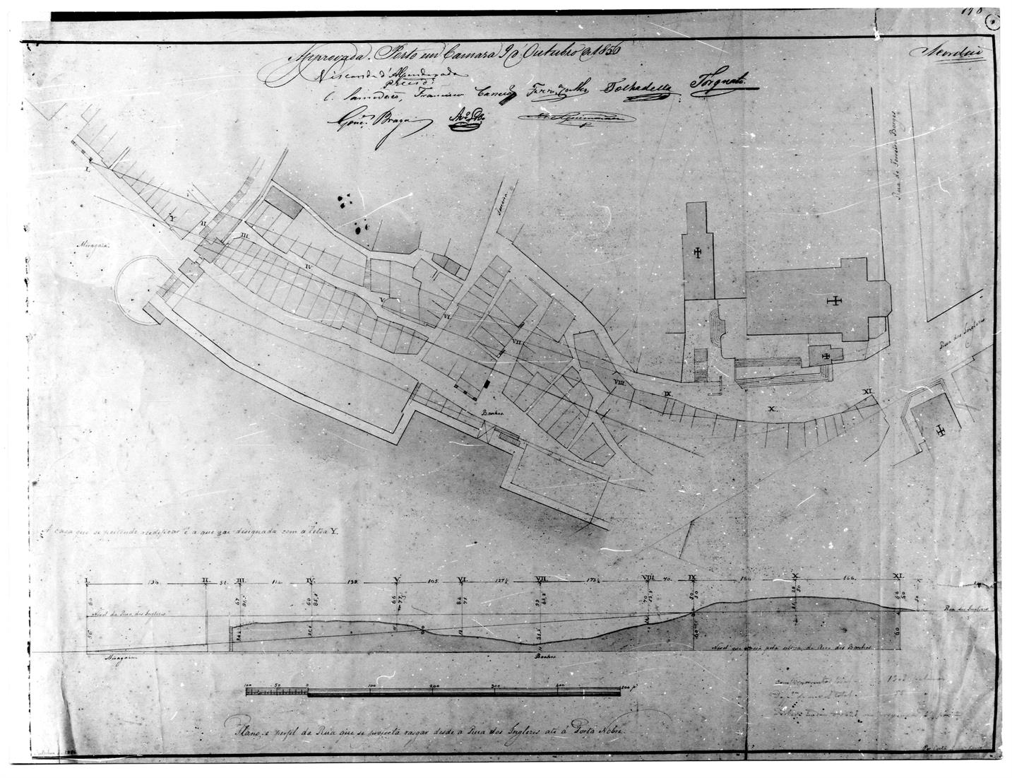 A Alfândega do Porto e o despacho aduaneiro : projecto do prolongamento da rua dos ingleses, hoje Infante D. Henrique em 1856