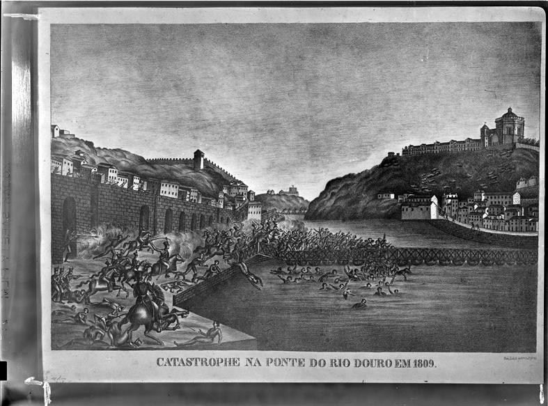 Exposição evocativa do desastre da Ponte de Barcas no seu 150º aniversário : 1809-1959 : catástrofe na ponte do rio Douro em 1809