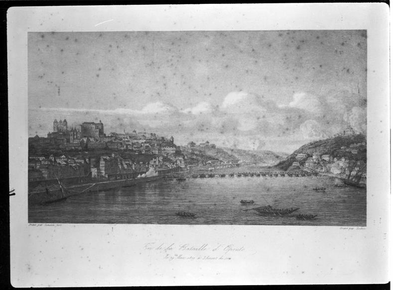 Exposição evocativa do desastre da Ponte de Barcas no seu 150º aniversário : 1809-1959 : fin de la Bataille d' Oporto : le 29 Mars 1809 á 3 heures du soir