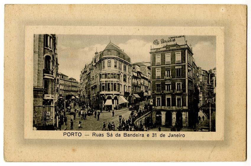 Porto : Ruas Sá da Bandeira e 31 de Janeiro