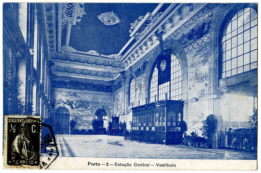 Porto: Estação Central: vestíbulo