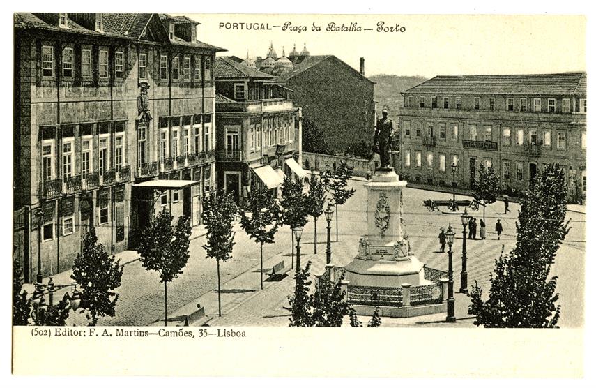 Portugal: Praça da Batalha: Porto