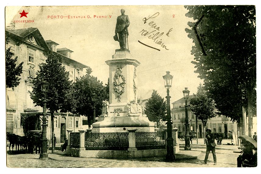 Porto: Estátua  Dom Pedro V