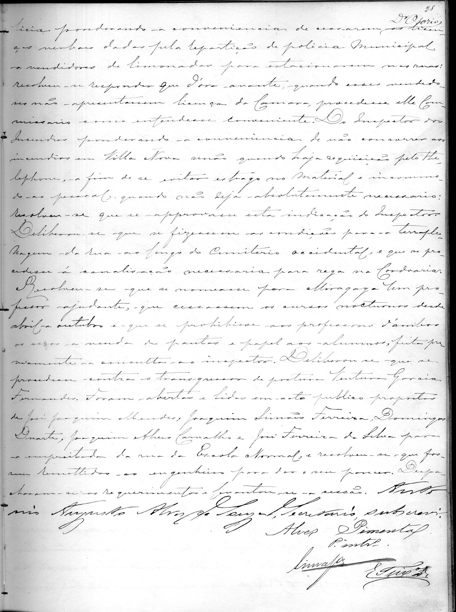 Acta da Comissão Executiva: 1887-06-16