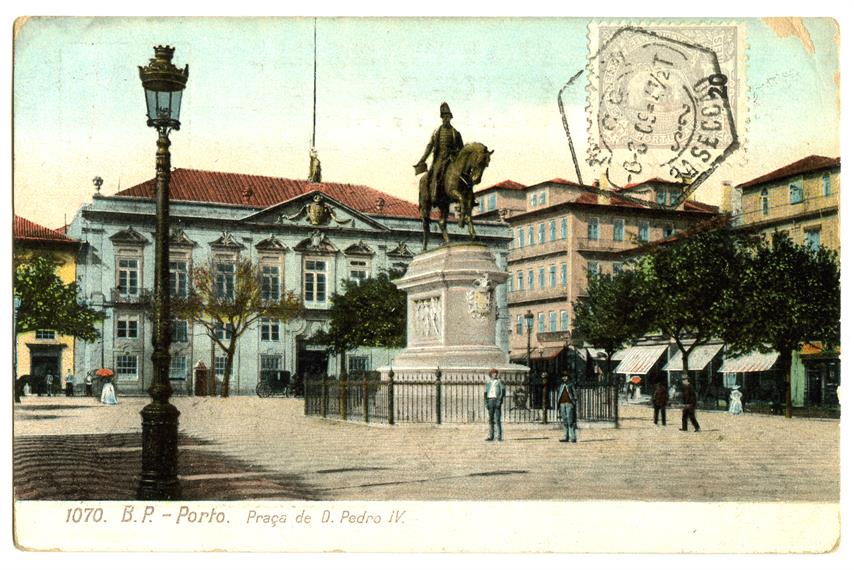 Porto: Praça de Dom Pedro IV